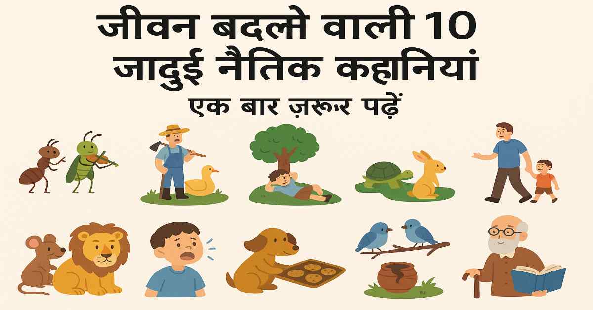 जीवन बदलने वाली 10 जादुई नैतिक कहानियाँ – एक बार ज़रूर पढ़ें